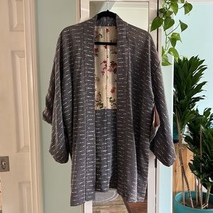 Beautiful Handmade Vintage Kimono Jacket Hand Dyed